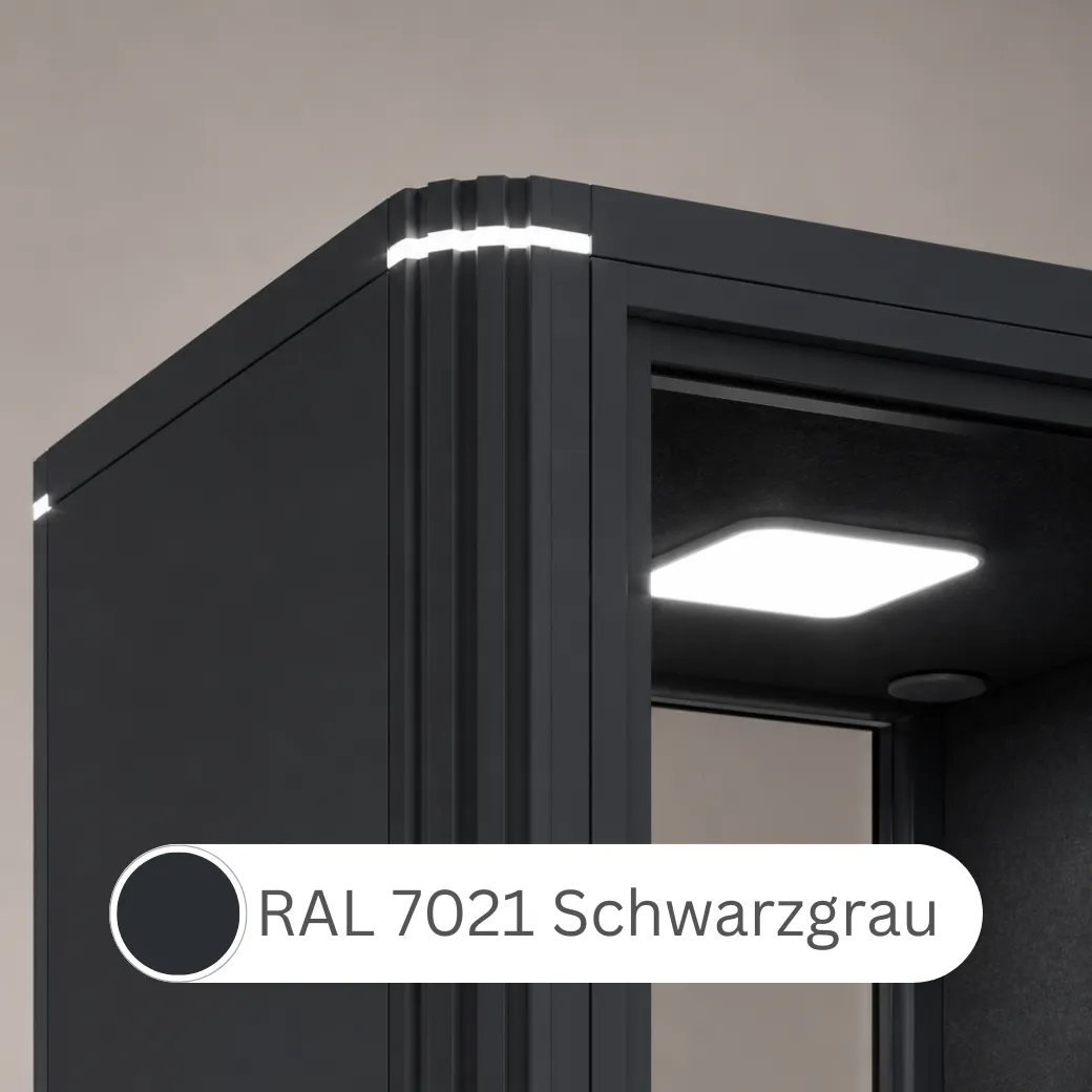 RAL 7021 Schwarzgrau Dark